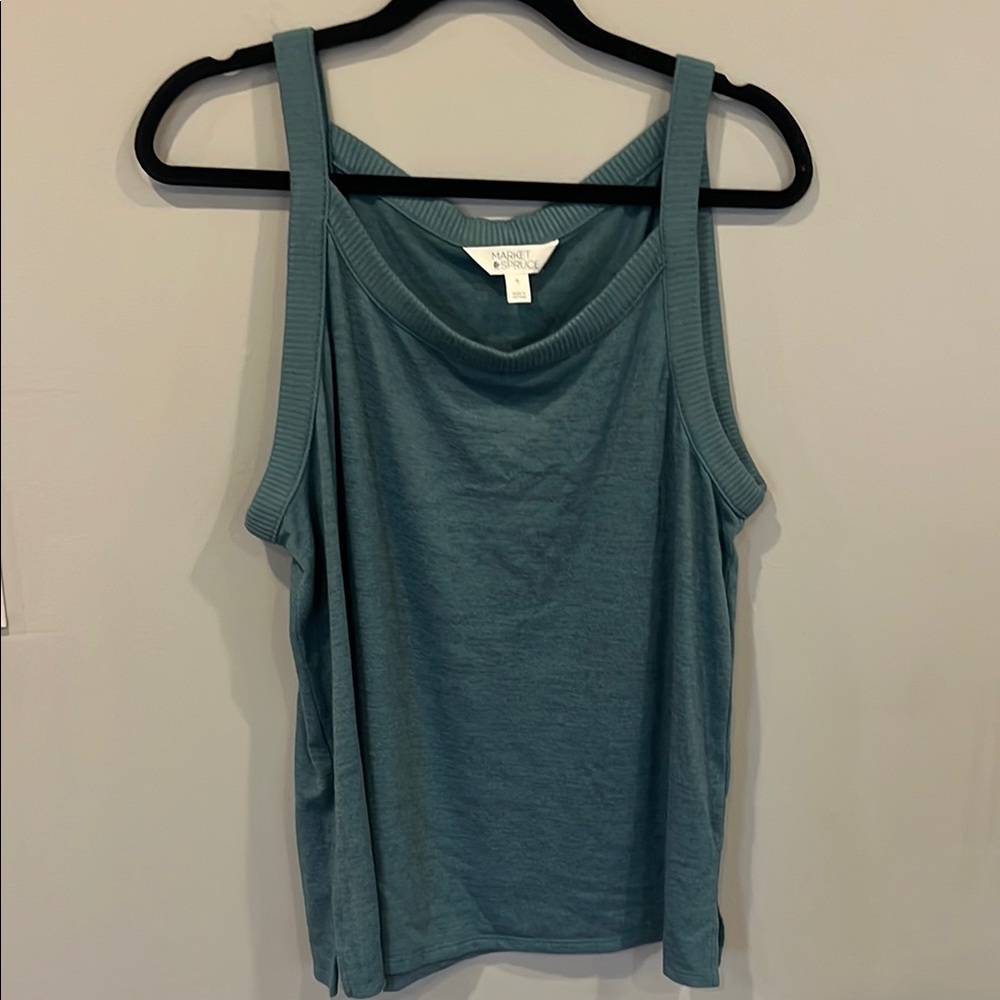 Women's Teal Tank Top Size xl